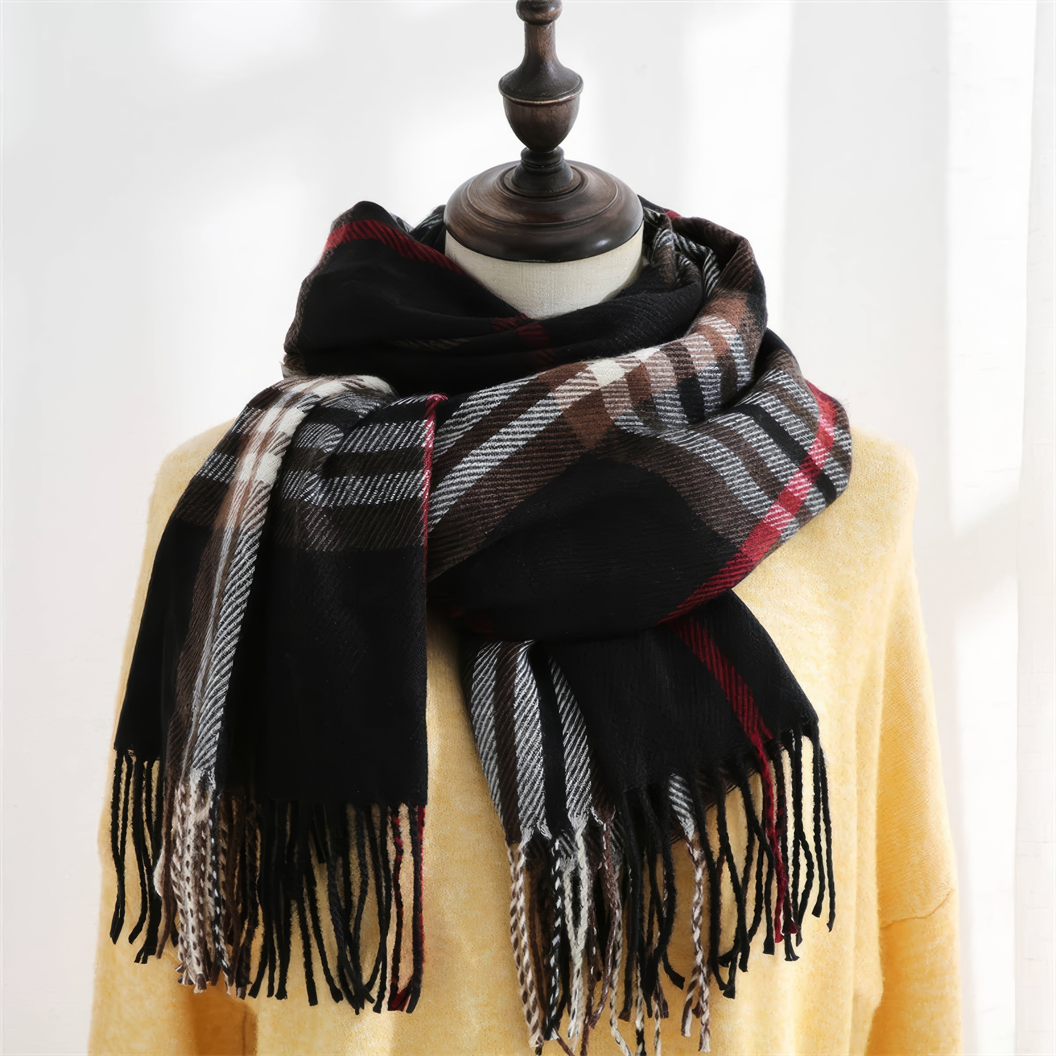 Caldo Plaid Scarf