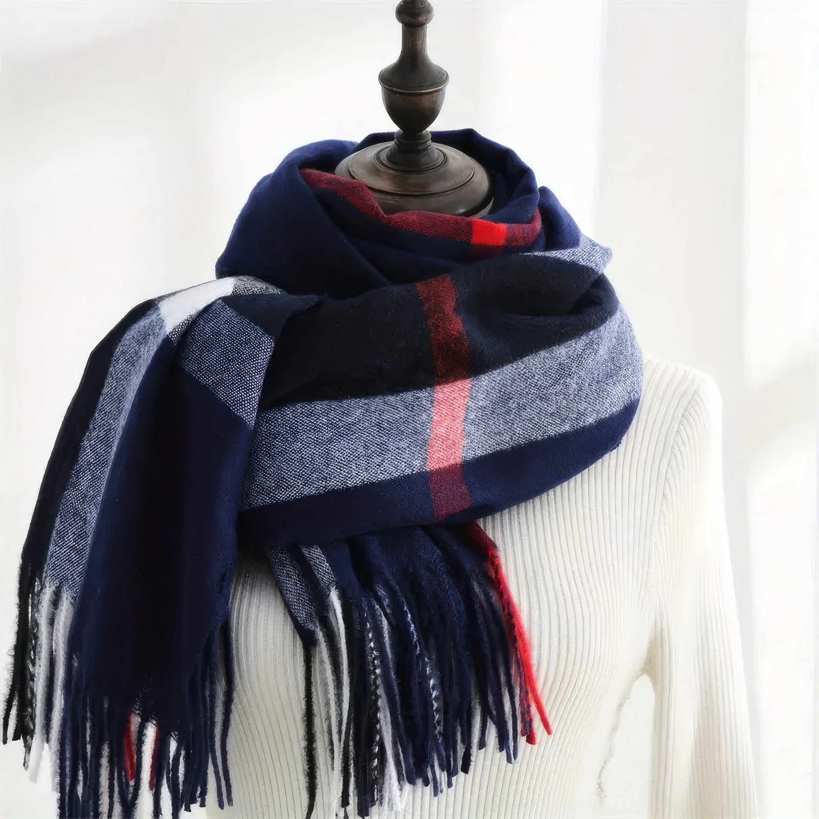Caldo Plaid Scarf