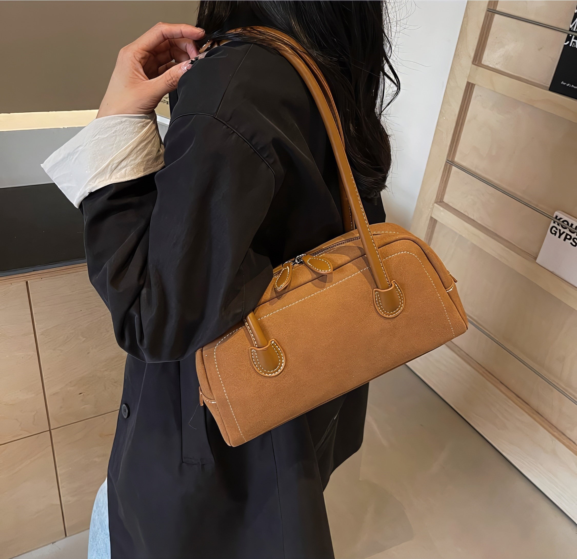Siena Suede Bag