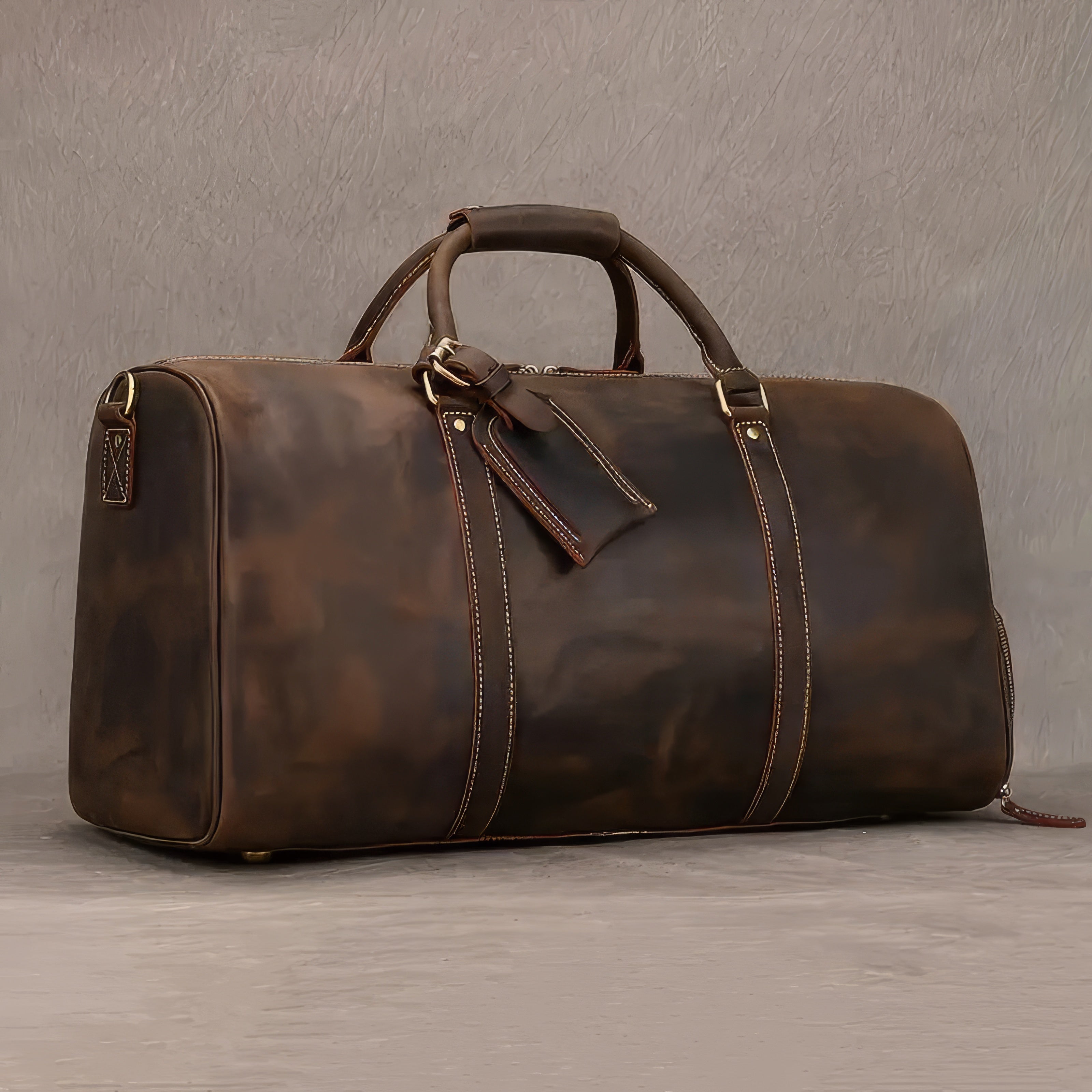 Varenna Leather Duffel