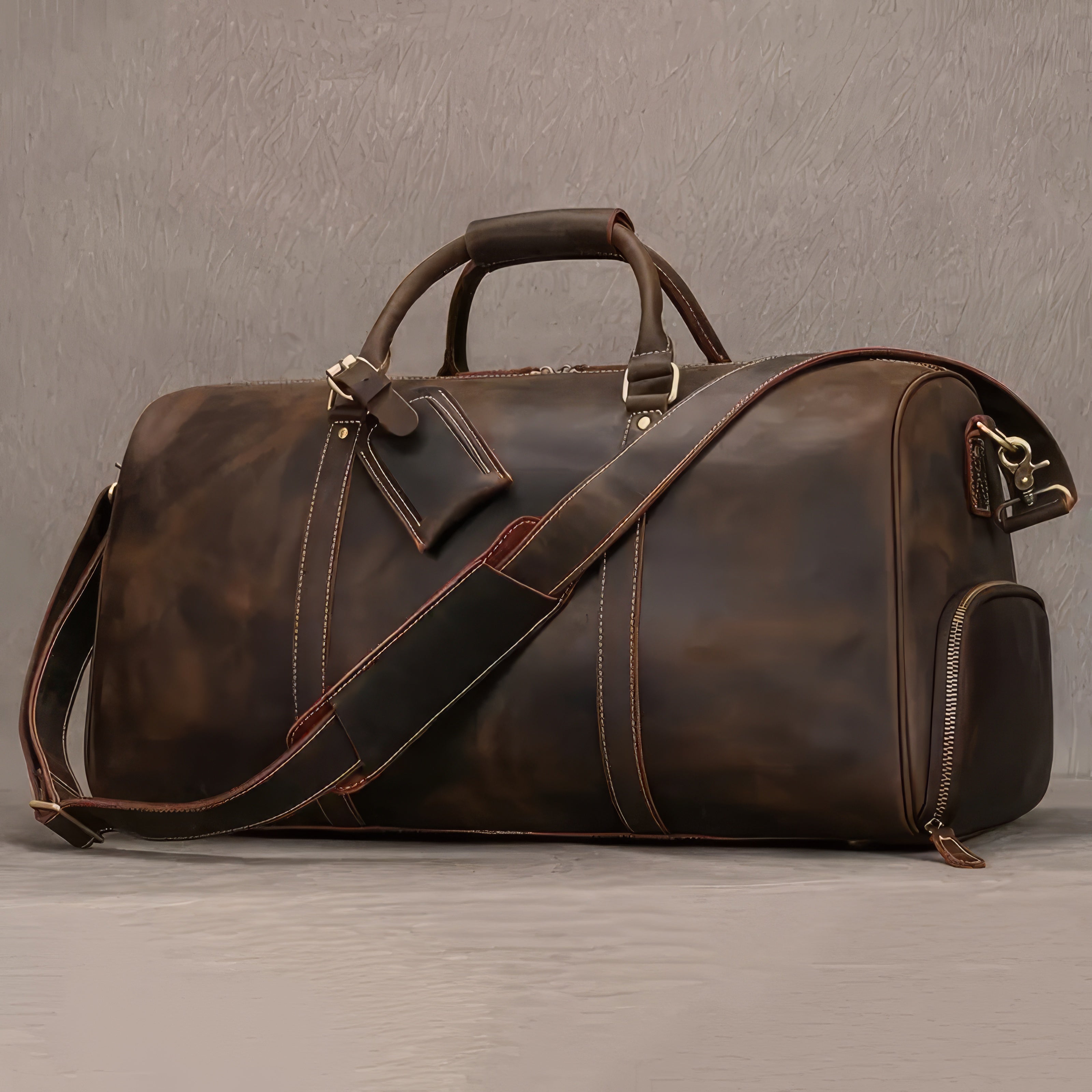 Varenna Leather Duffel