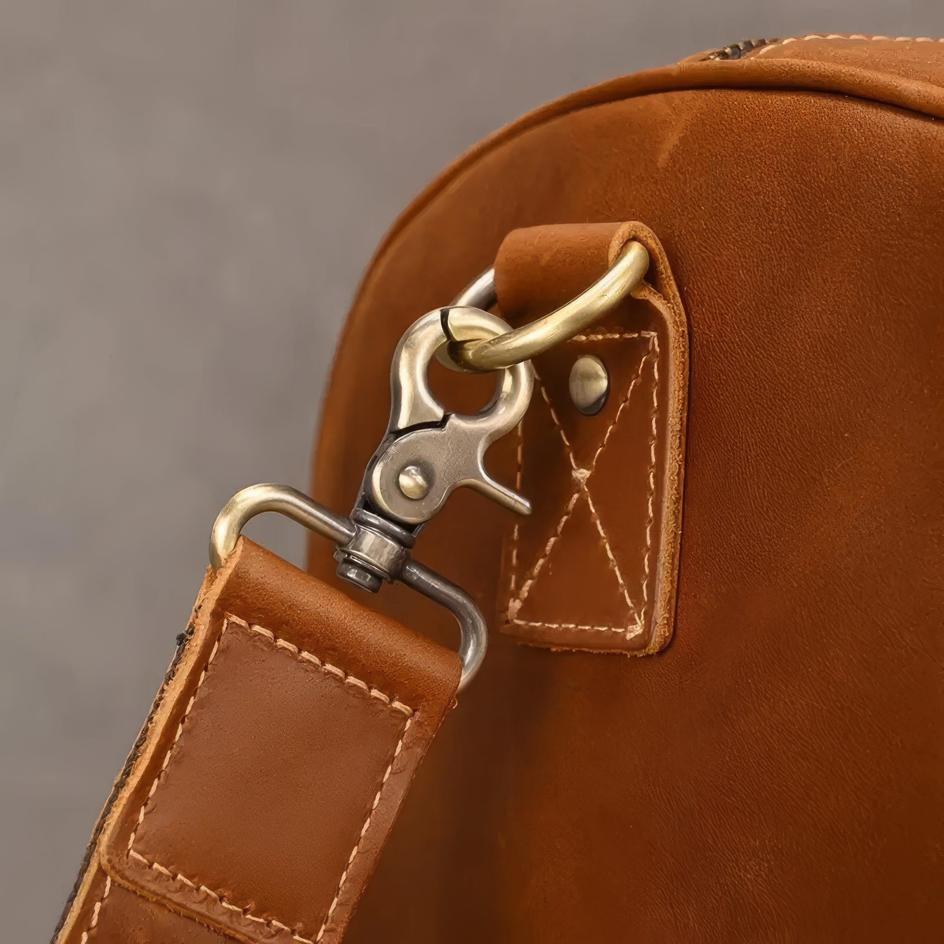 Varenna Leather Duffel