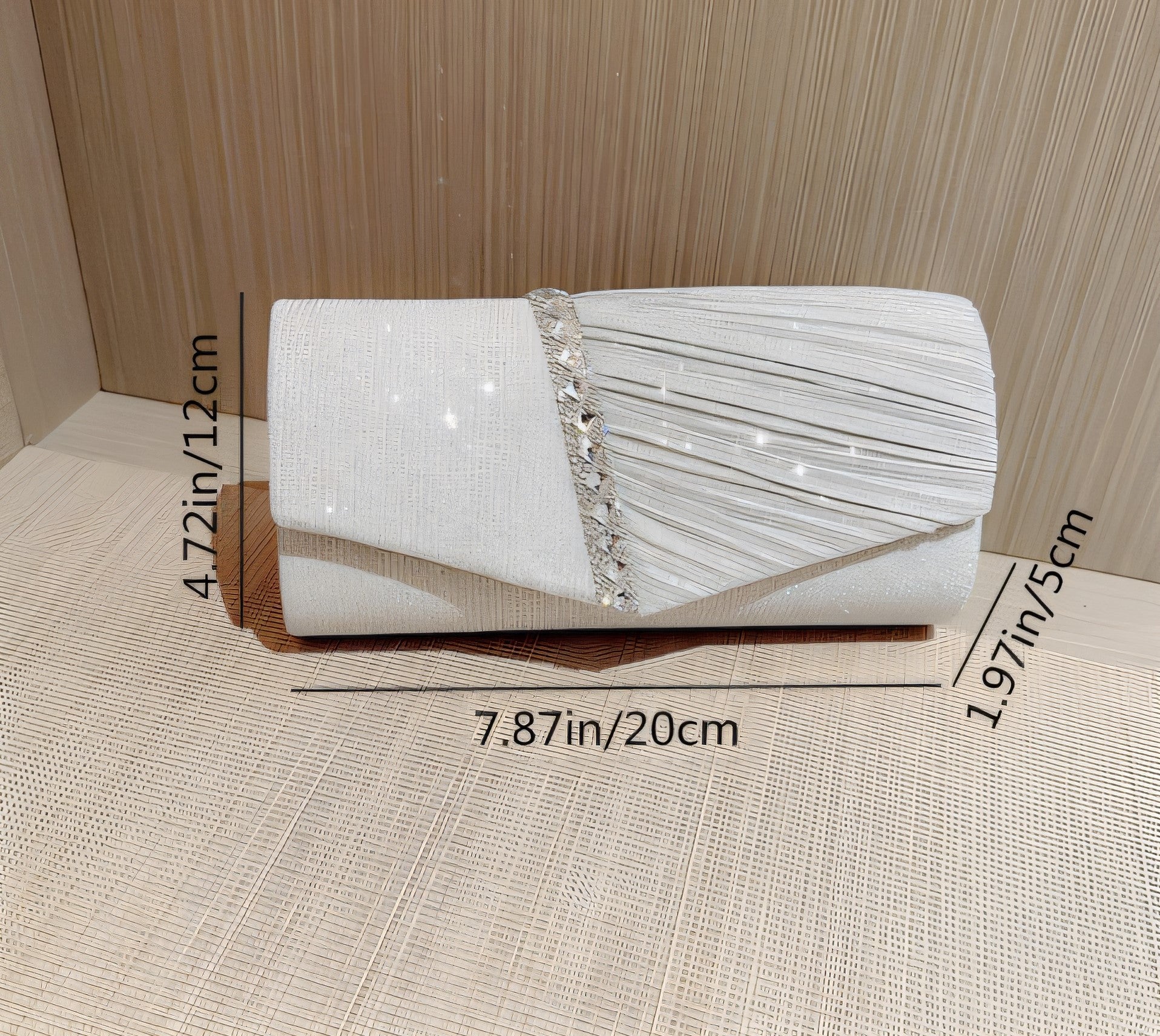 Luce Cristallo Clutch