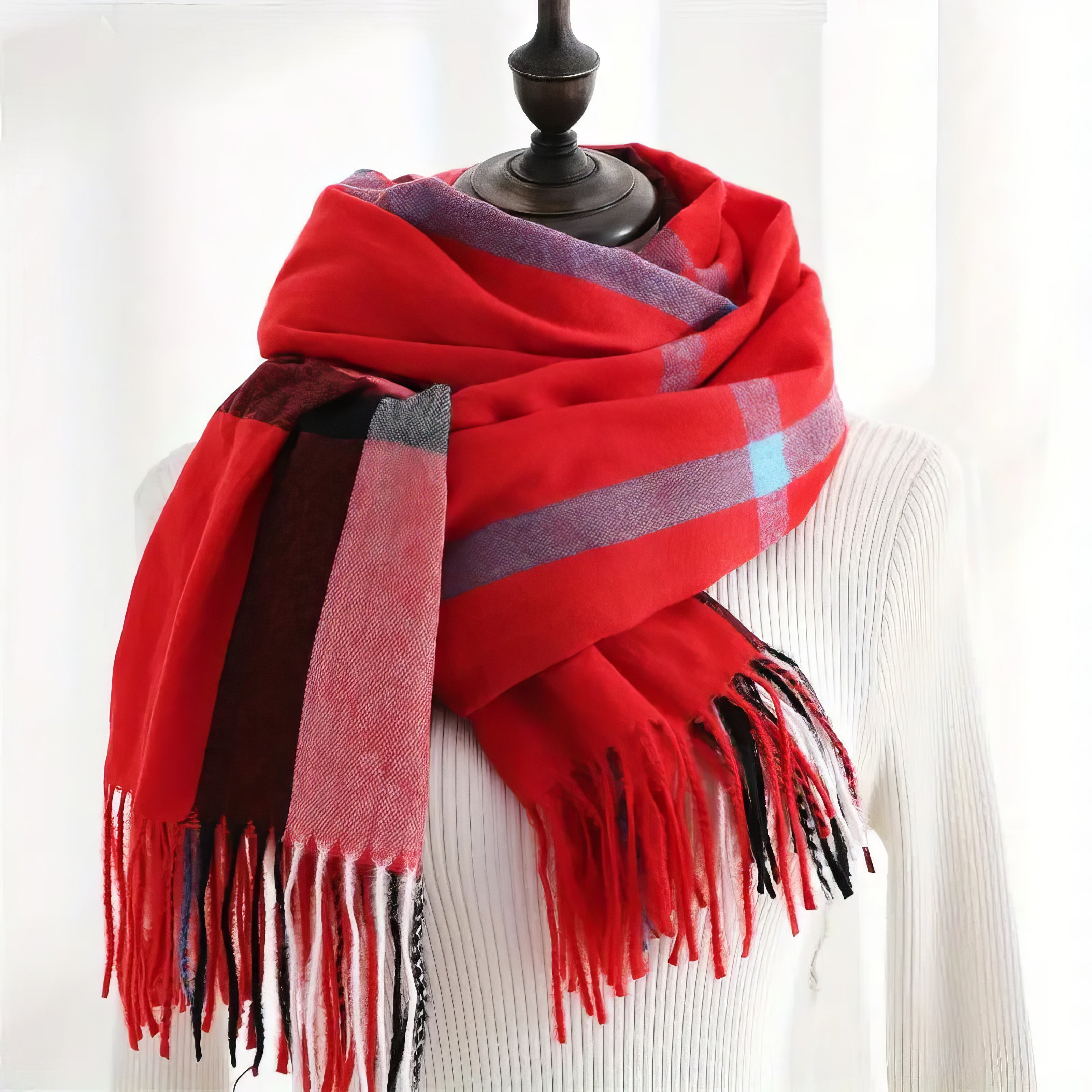 Caldo Plaid Scarf