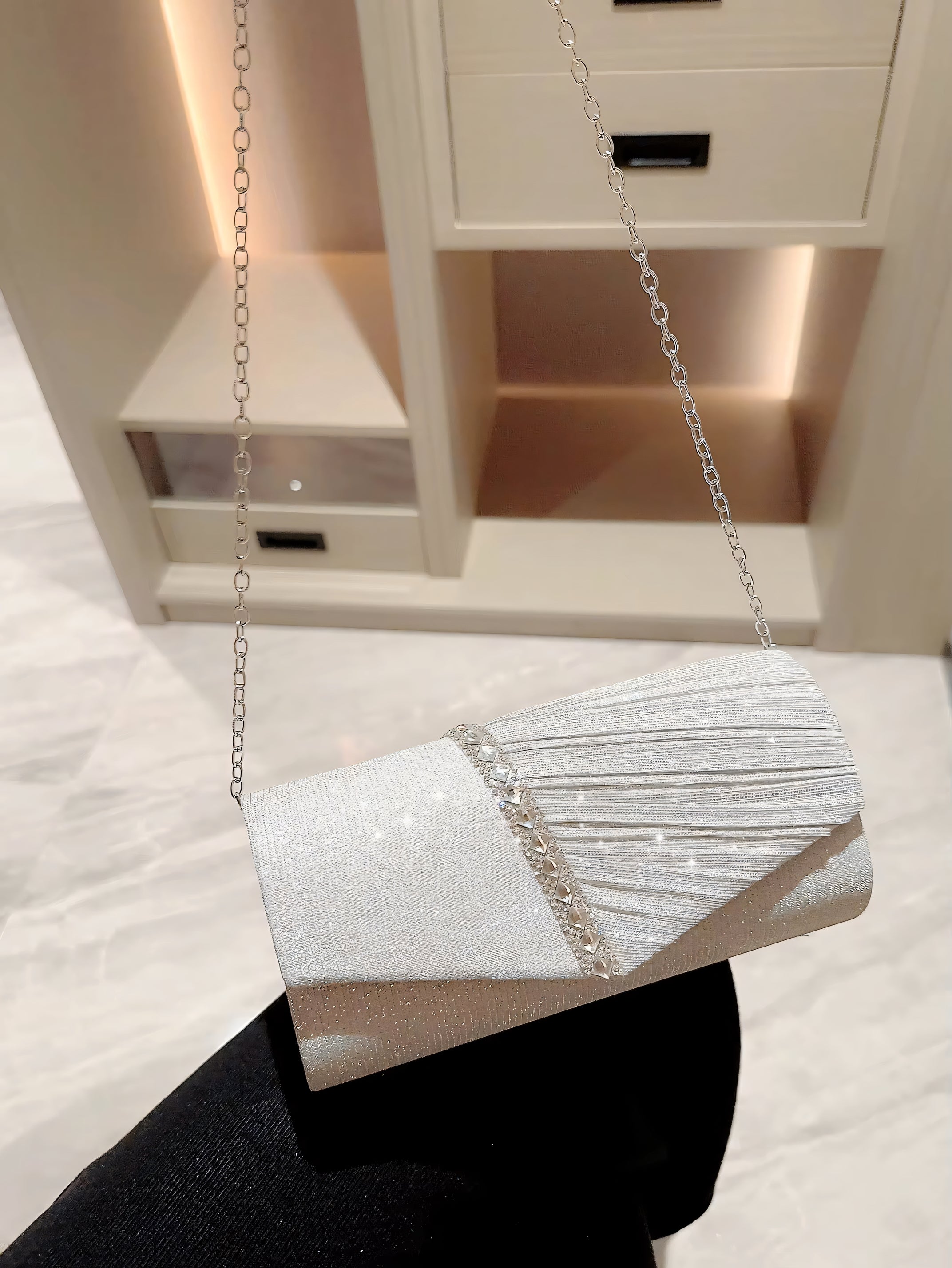 Luce Cristallo Clutch