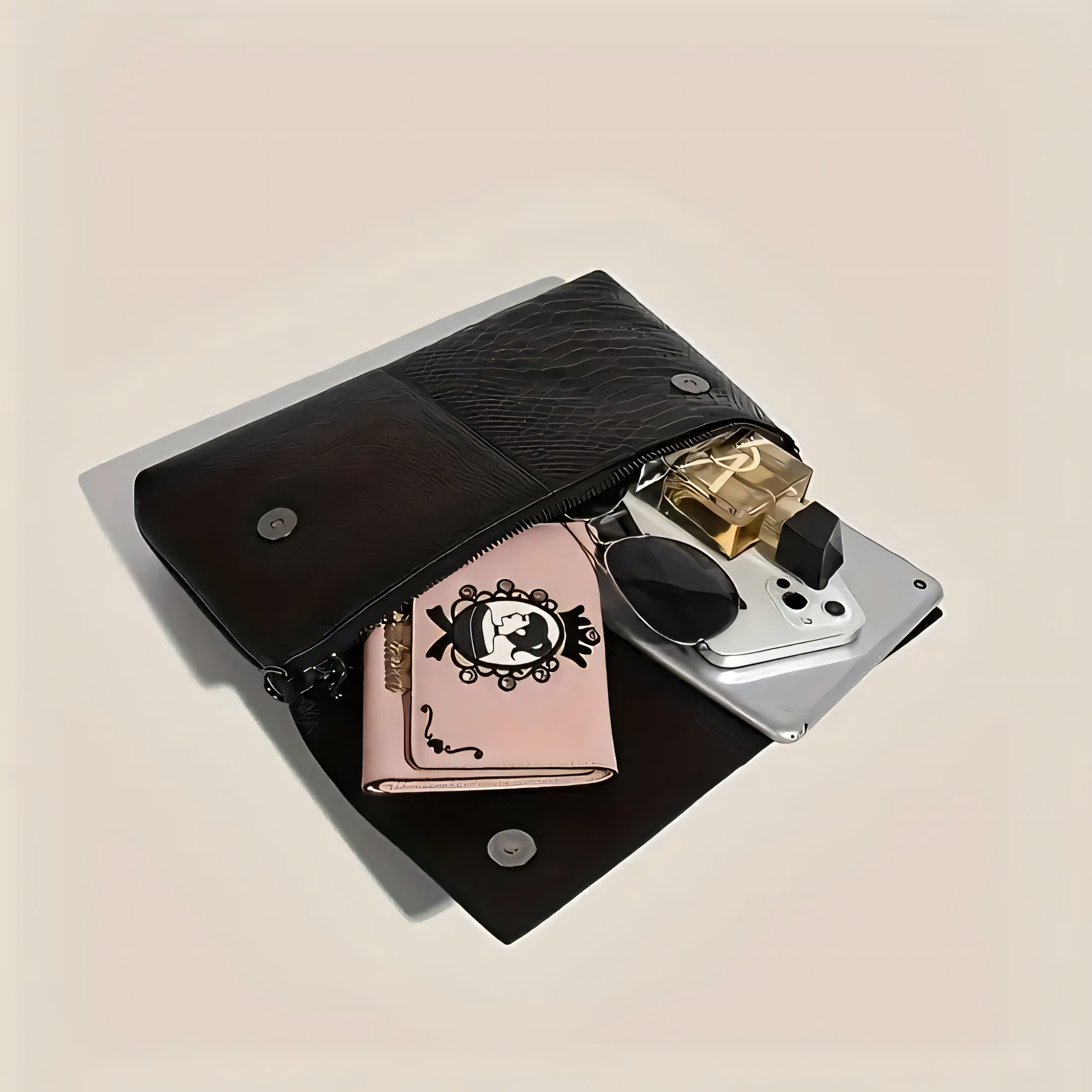 Nero Serpente Clutch