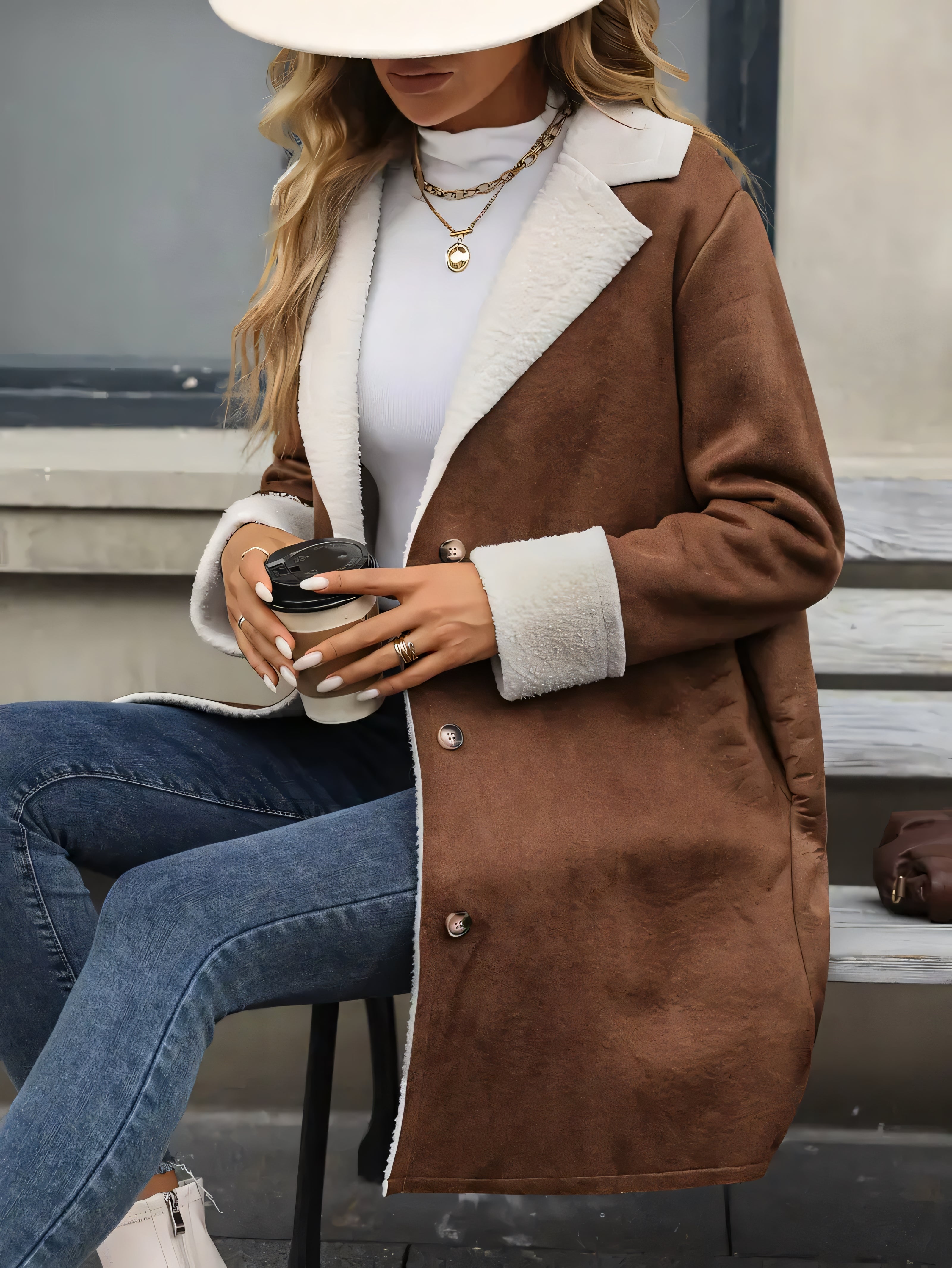 Aurora Plush Shearling Jacket