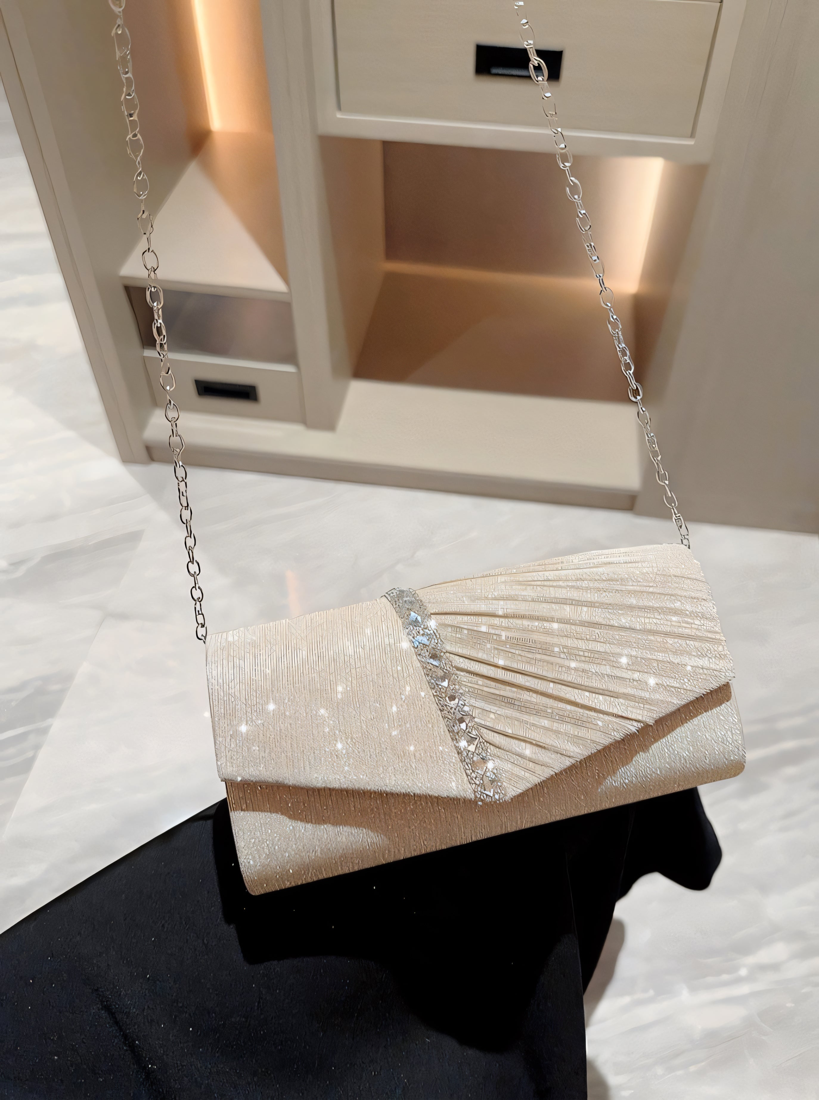 Luce Cristallo Clutch